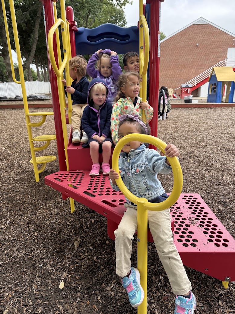 Toddlers on the playground