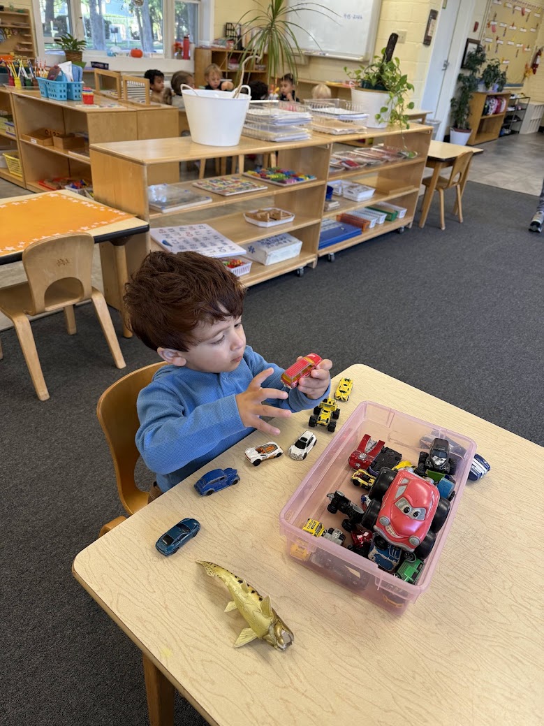 Pre-Primary children in the classroom