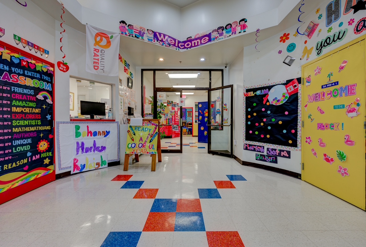 Classroom learning space at Smart Kids Childcare