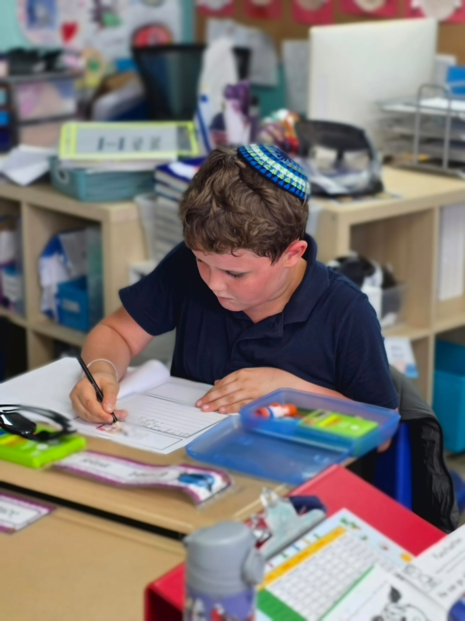 Irvine Hebrew Day School students